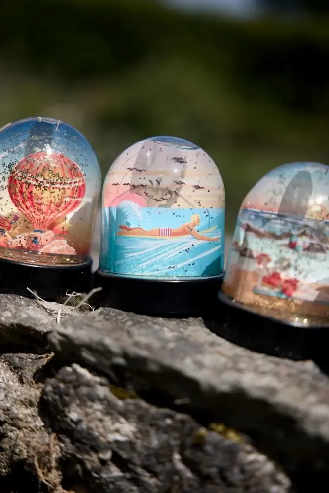 Accessoires de déco extérieure - Boule à paillettes Dan Summer - LES RITOURNAILES