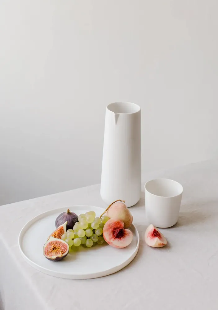 Carafes - CARAFE EN PORCELAINE JUGG - SOPHIE MASSON PORCELAINE