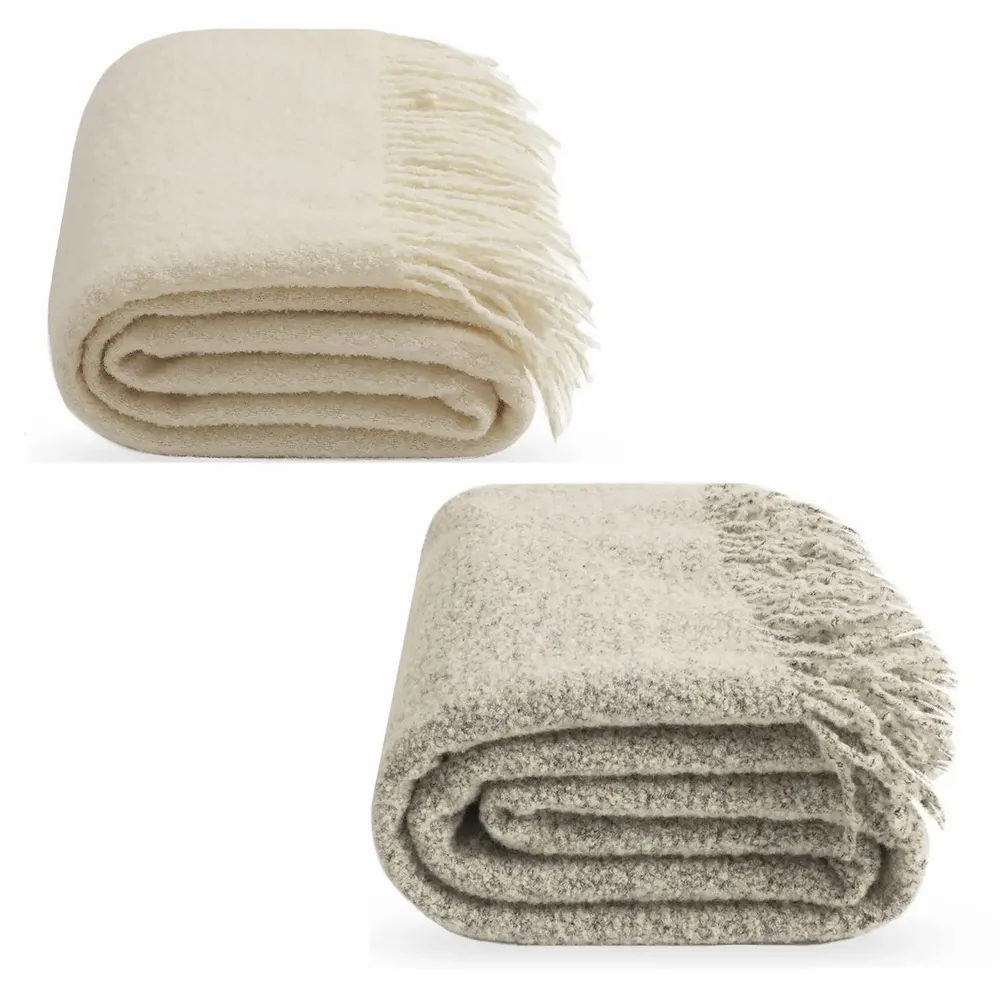 Plaids - Plaid Bouclé Premium - LANAVITTA