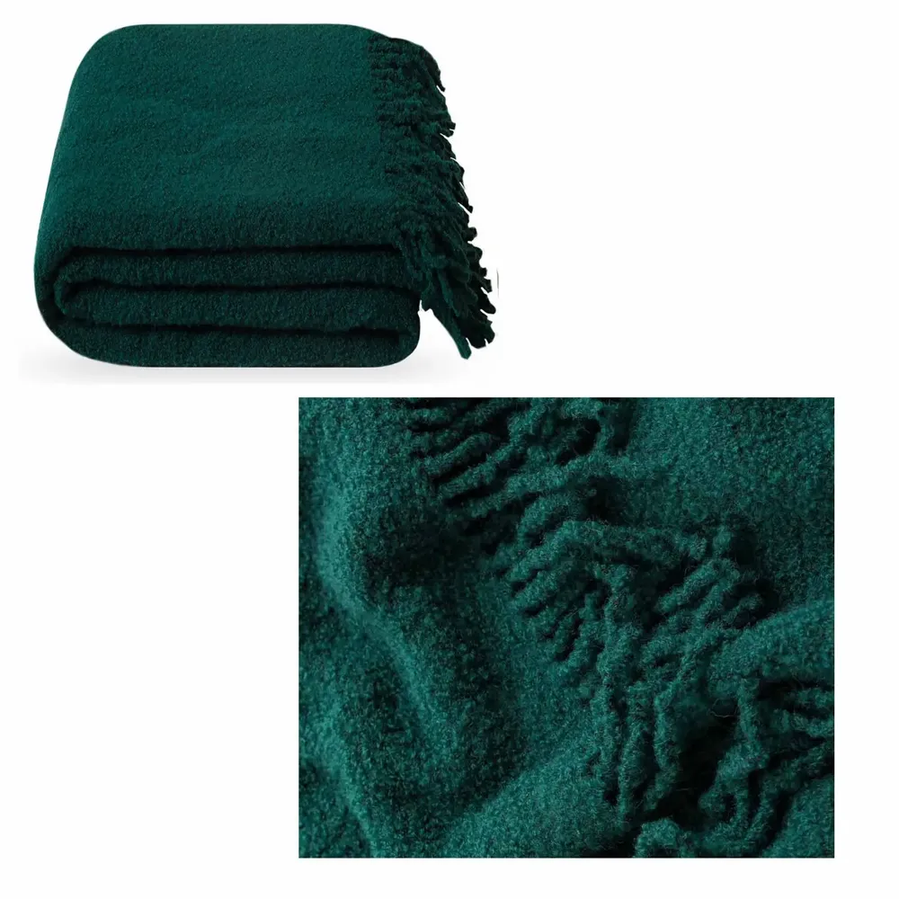 Throw blankets - Bouclé Throw Premium - LANAVITTA