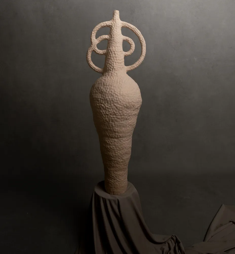 Design objects - White Moon Amphora - KARLIEN VAN ROOYEN
