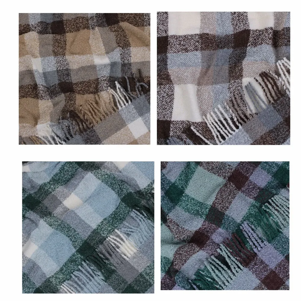 Throw blankets - Bouclé Throw Kalipso - LANAVITTA