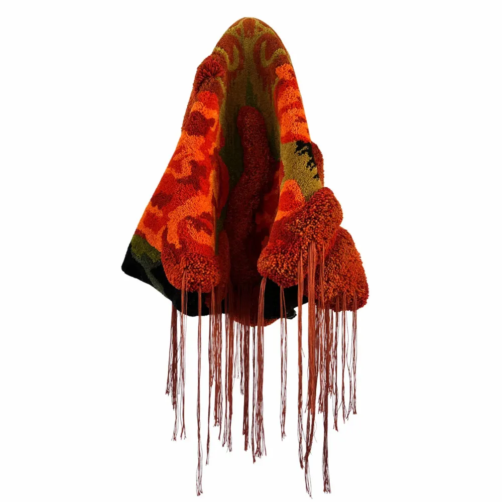 Tapis contemporains - Sculpture murale textile – Pièce unique – Vernaculario III - ATELIER SAGRADO