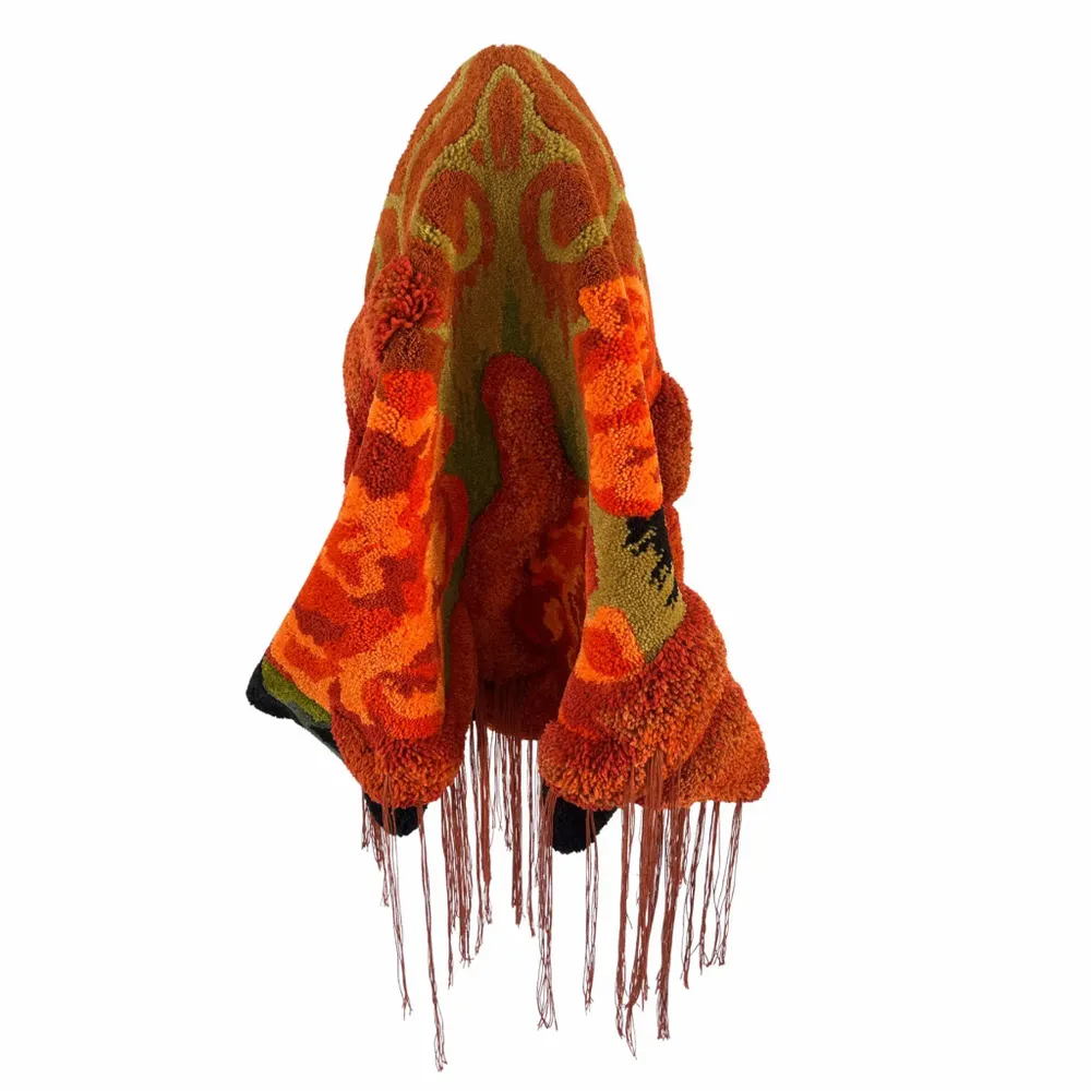Tapis contemporains - Sculpture murale textile – Pièce unique – Vernaculario III - ATELIER SAGRADO