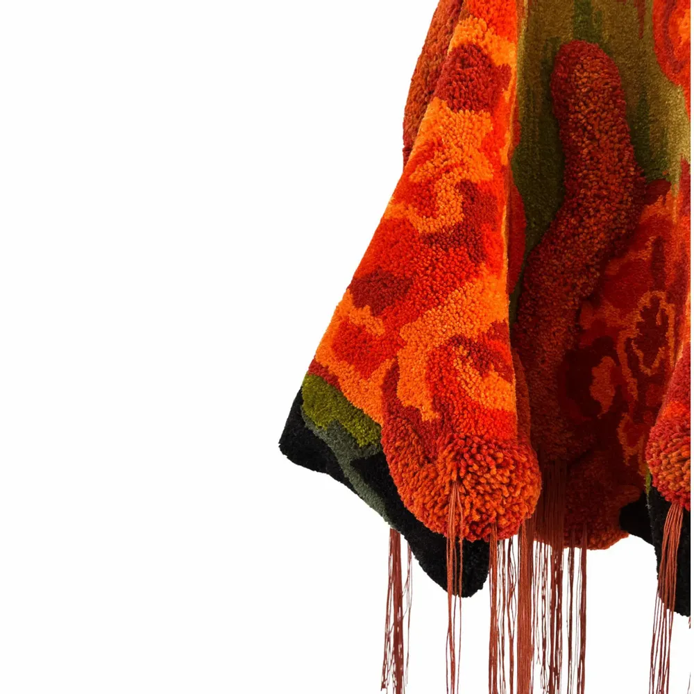 Tapis contemporains - Sculpture murale textile – Pièce unique – Vernaculario III - ATELIER SAGRADO