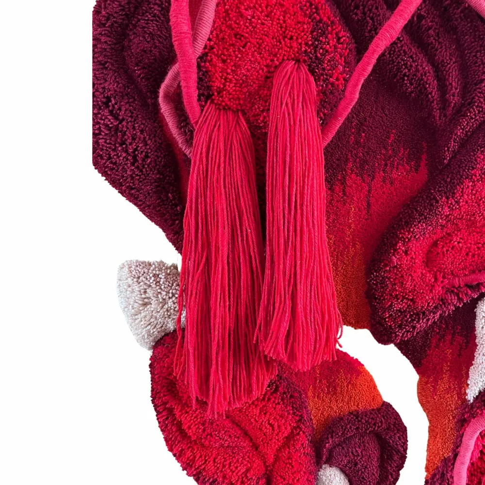 Contemporary carpets - Textile wall sculpture — Unique piece — Materia Prima IV - ATELIER SAGRADO