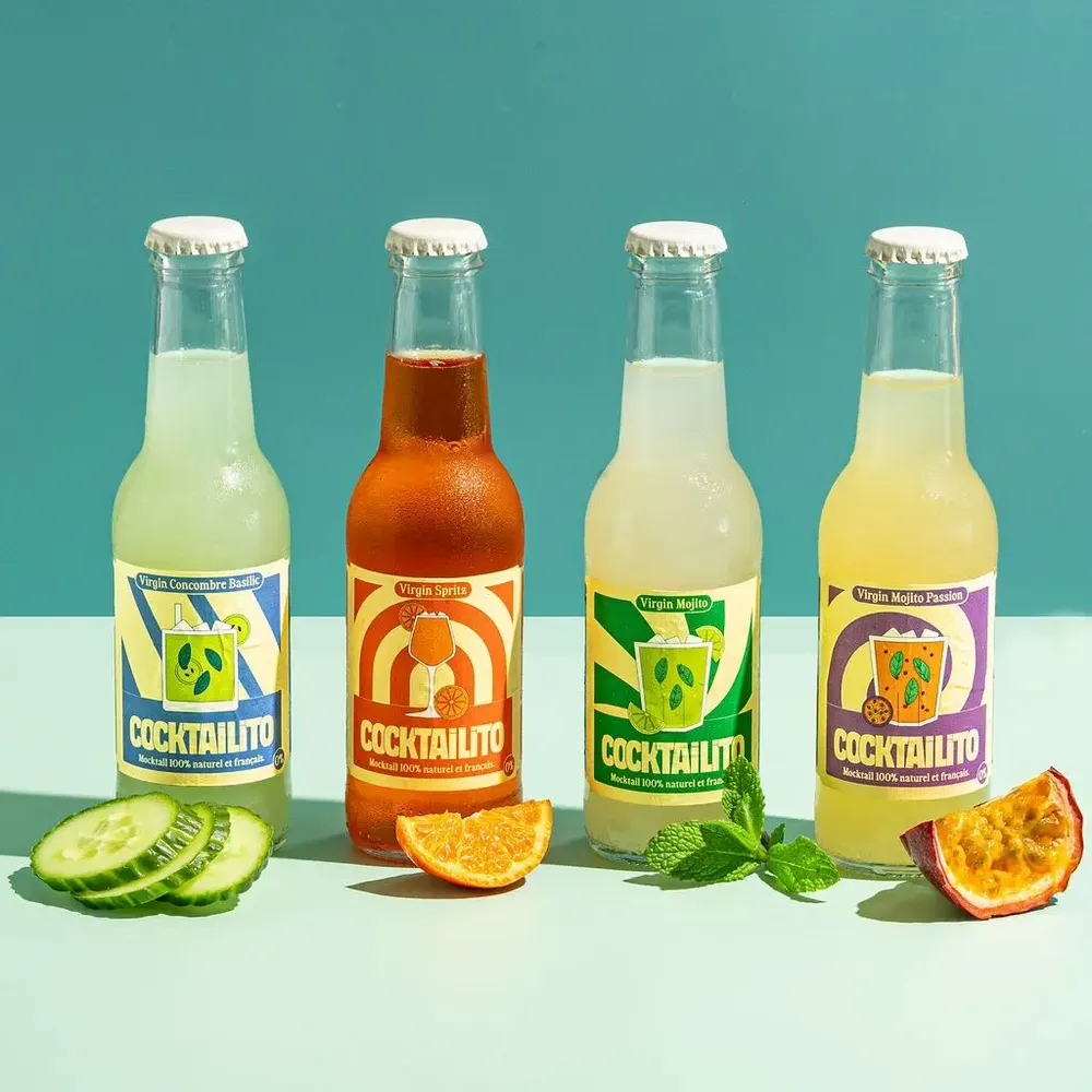 Épicerie fine - Mocktail: Virgin Concombre Basilic (0%) - COCKTAILITO