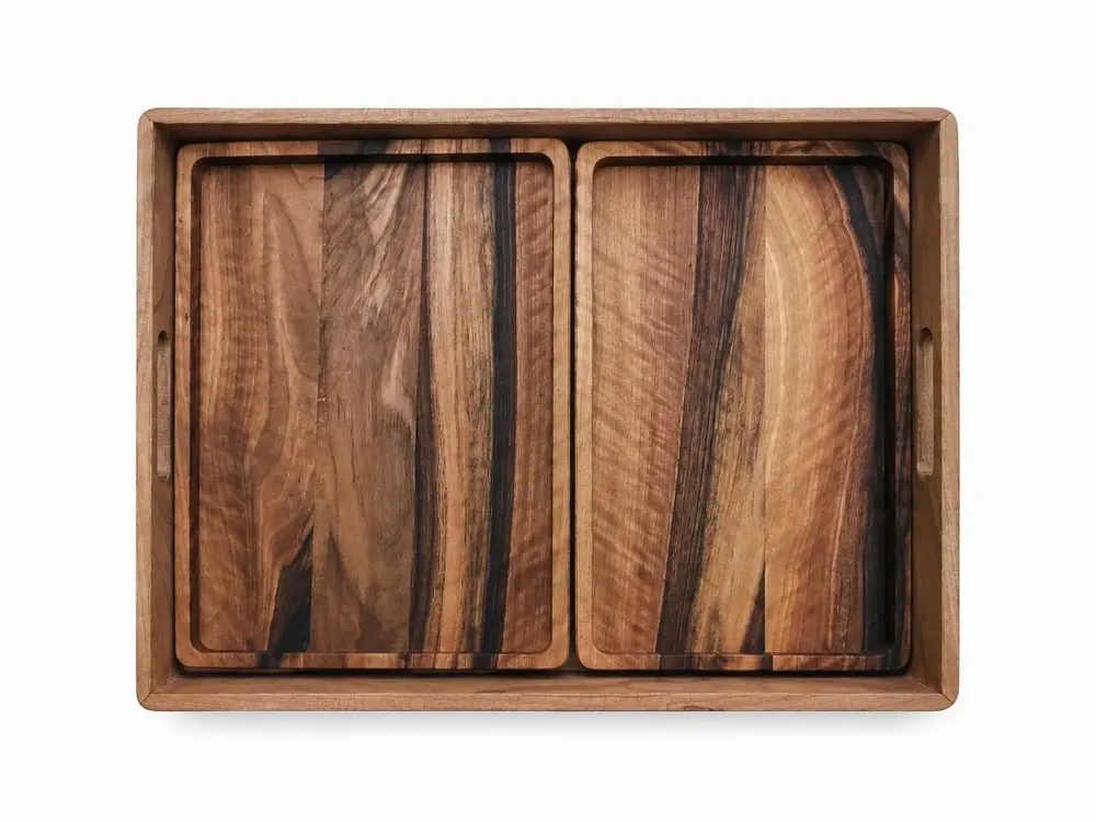 Trays - Solid wood serving tray collection - LEGNOVINI