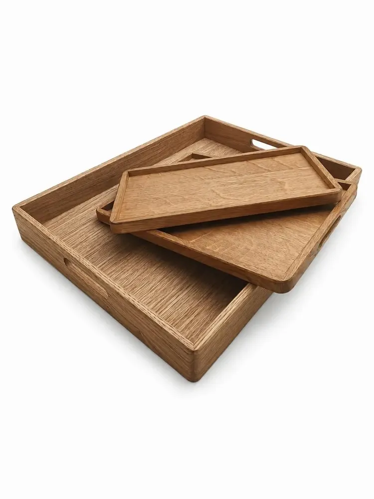 Trays - Solid wood serving tray collection - LEGNOVINI