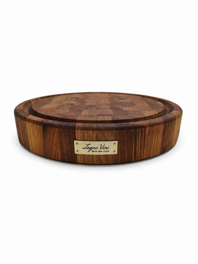 Objets de décoration - Billot de découpe en bois massif. Bois de bout - LEGNOVINI