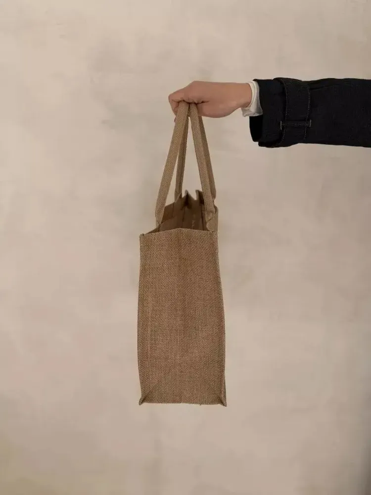 Bags and totes - Natural Jute Reusable Bag - Ibiza M (35x15x30 cm) - MOONPACK