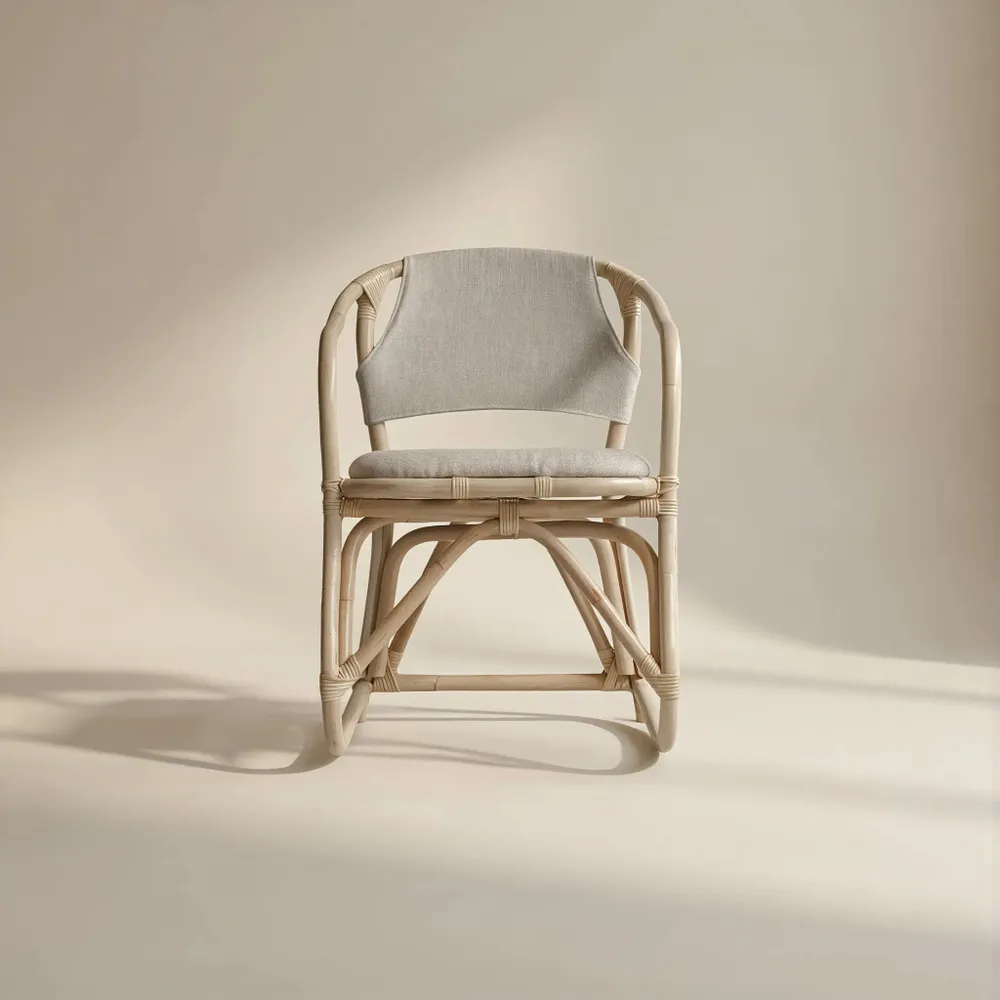 Chairs - Paloma Natural Rattan Chair - LO-FI HOUSE