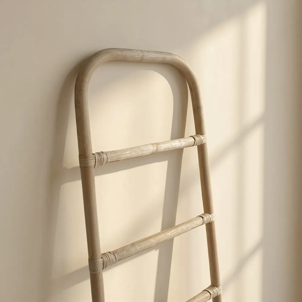 Objets de décoration - Échelle décorative en rotin naturel Tige - LO-FI HOUSE