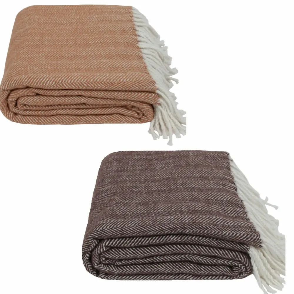 Throw blankets - Cotton Throw Prado - LANAVITTA