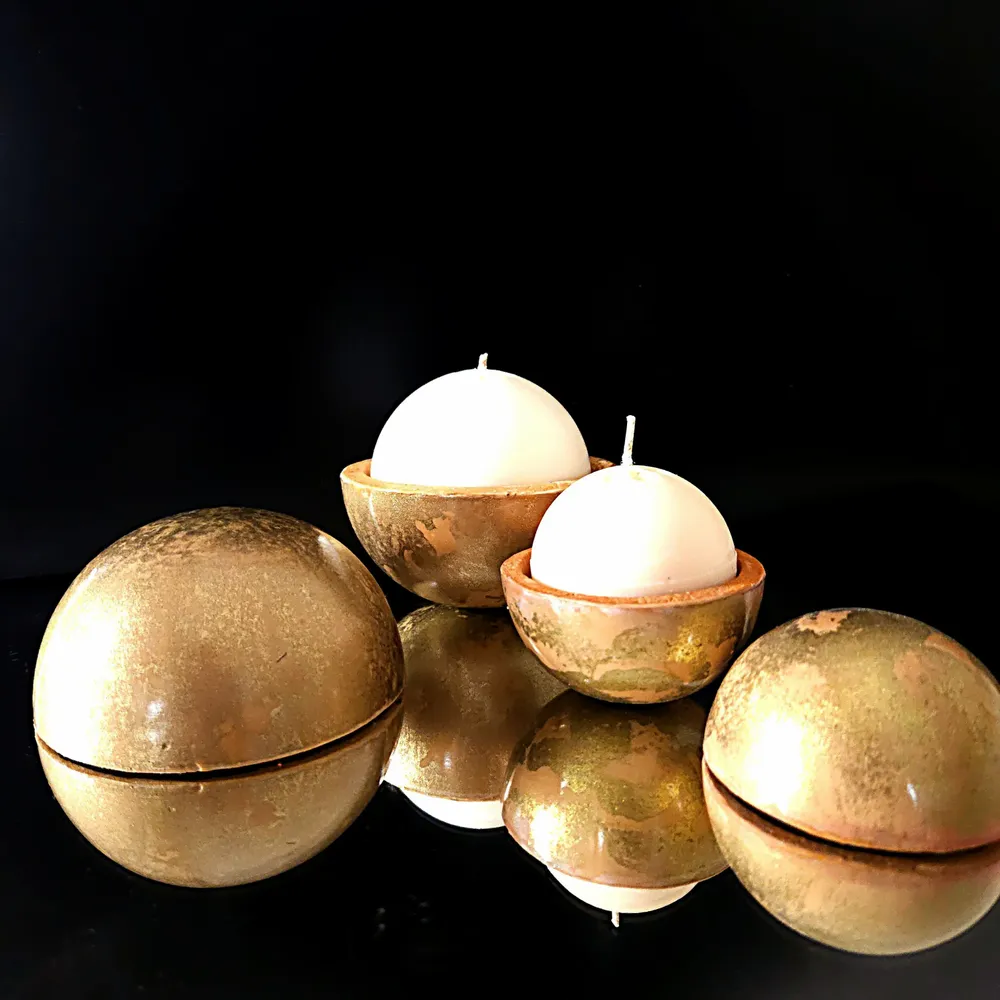 Objets de décoration - Bougie Globe Classic — Santal - PONPON CURIOSITAS