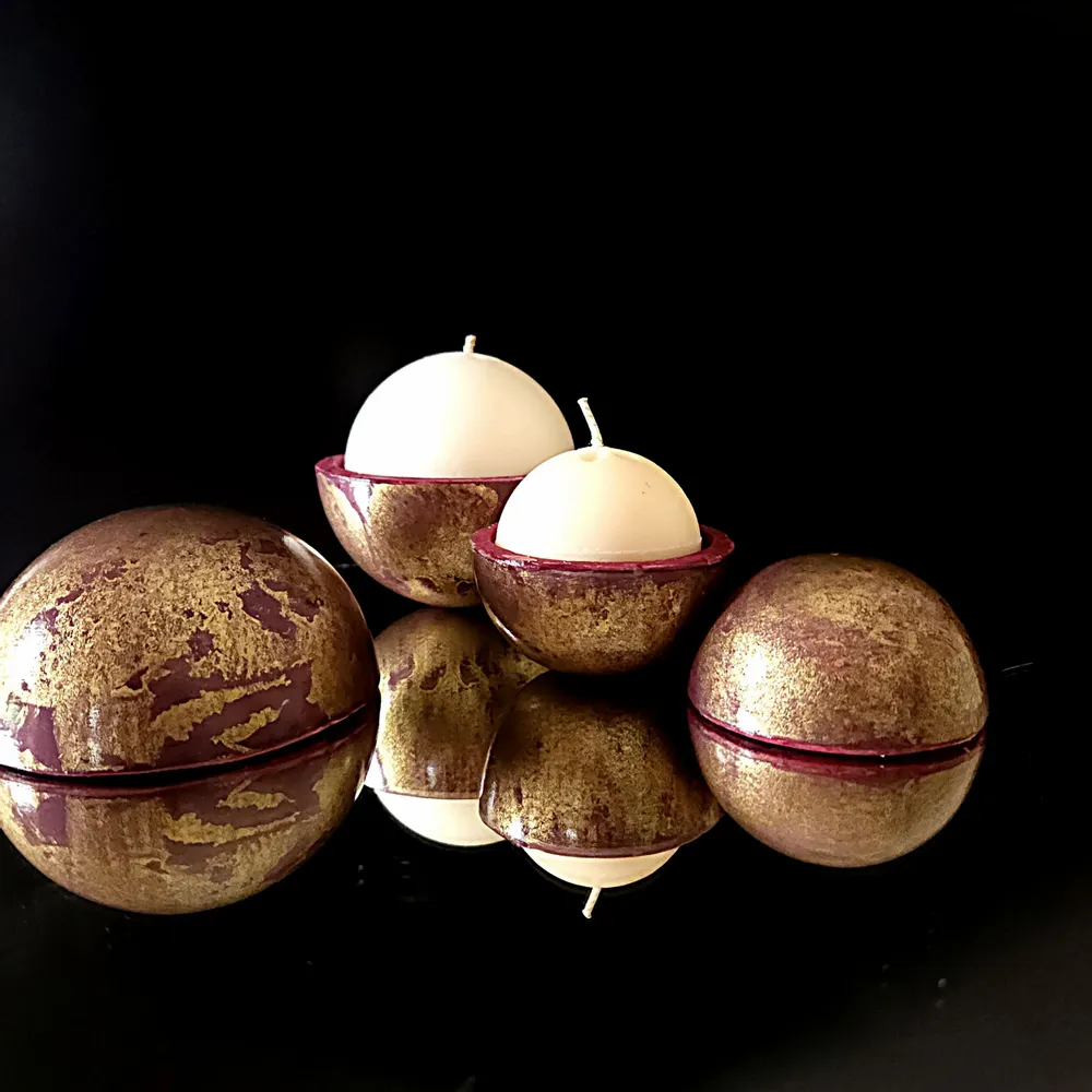 Gifts - Globe Classic Candle — Purple - PONPON CURIOSITAS