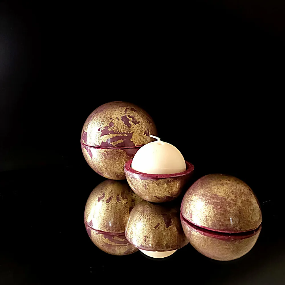 Gifts - Globe Classic Candle — Purple - PONPON CURIOSITAS