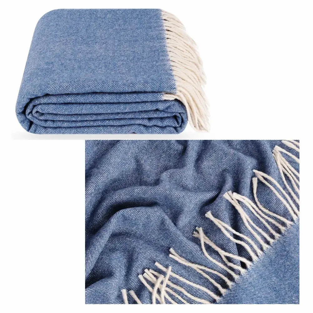 Plaids - Plaid en cachemire Maris - LANAVITTA