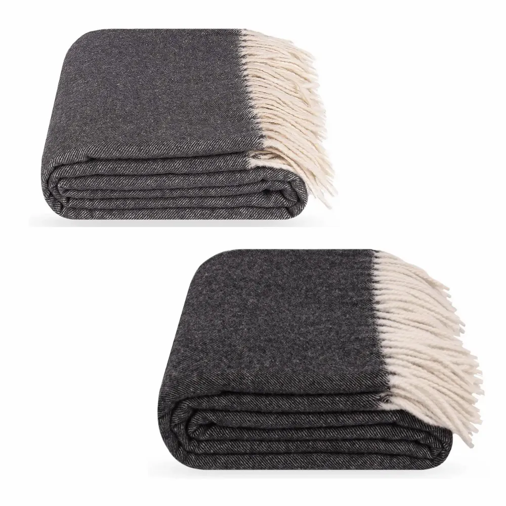 Plaids - Plaid en cachemire Maris - LANAVITTA