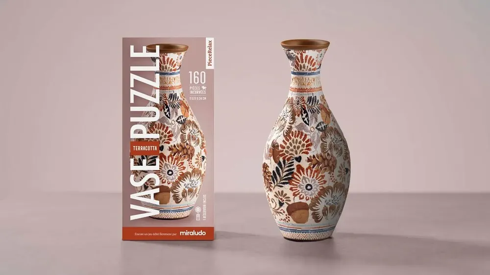 Vases - Vase-Puzzle, le puzzle qui se transforme en vase ! - MIRALUDO