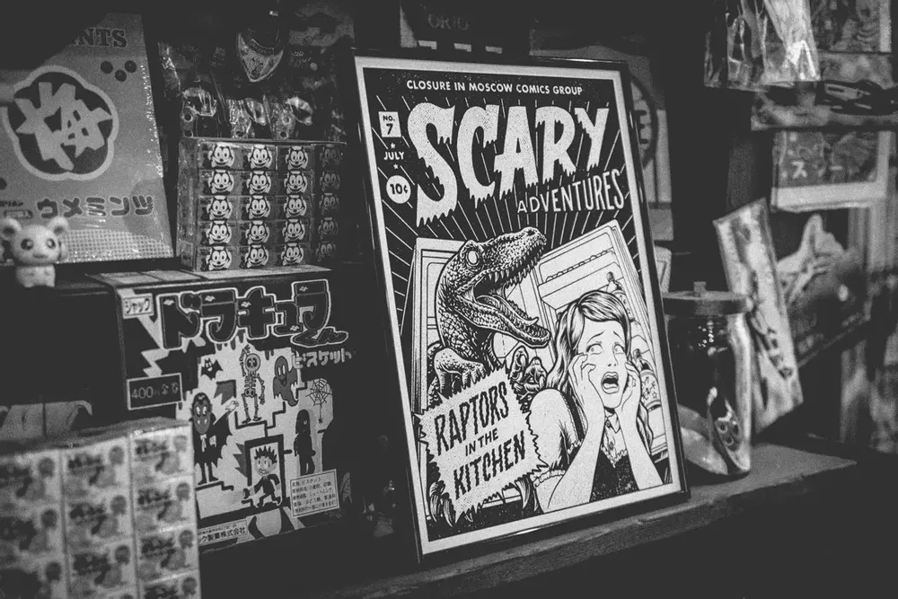Poster - Print " Raptor” - Size 30 x 40 cm - YEAAAH! STUDIO