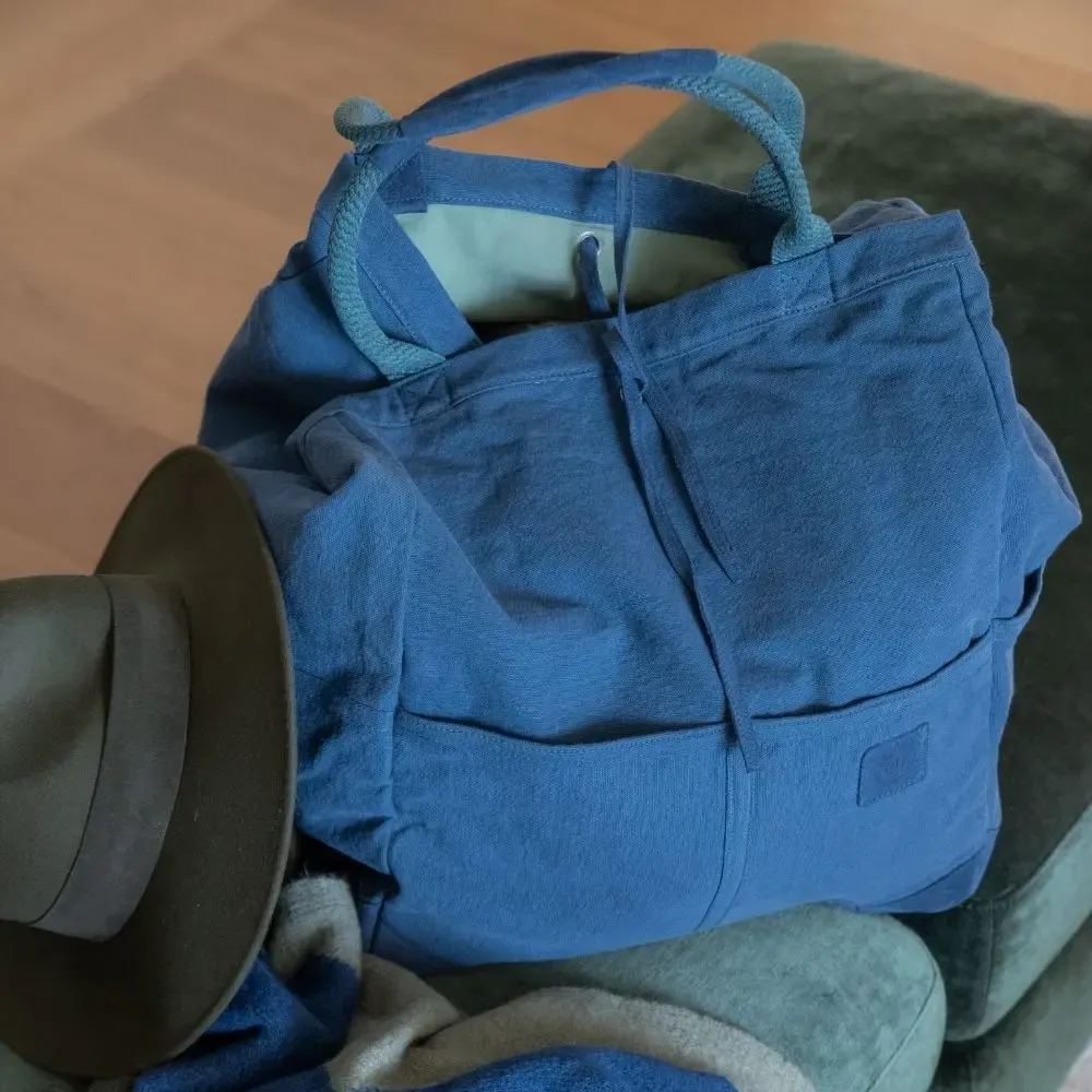 Bags and totes - LARGE TOTE BAG - TRAVELER'S BAG - TRAVAUX EN COURS...