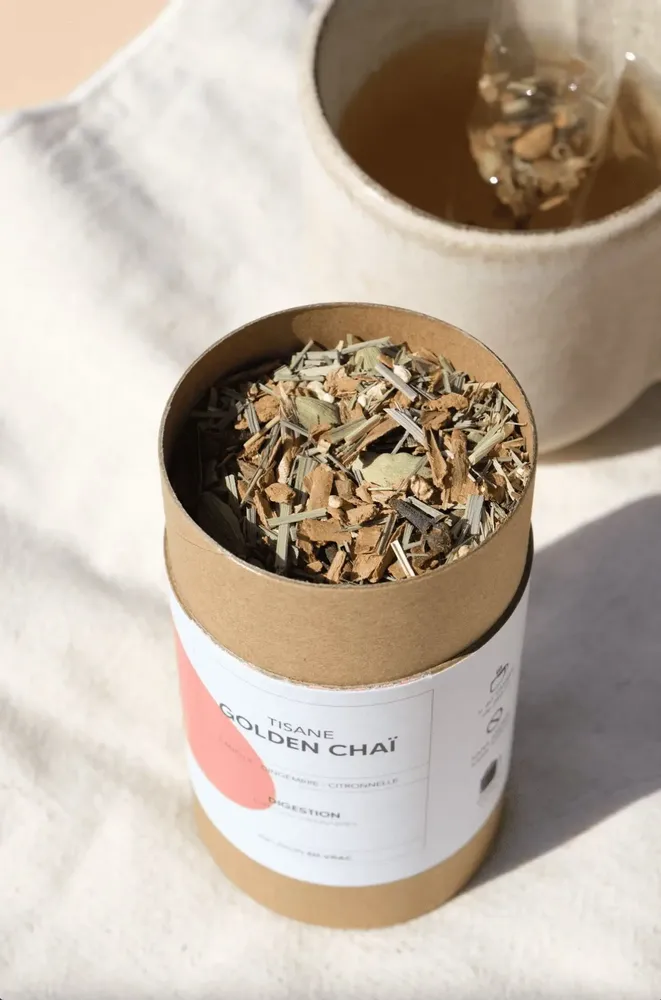 Coffee and tea - GOLDEN CHAI tea - The comforting Christmas infusion - SAS ENTRE DEUX HAIES