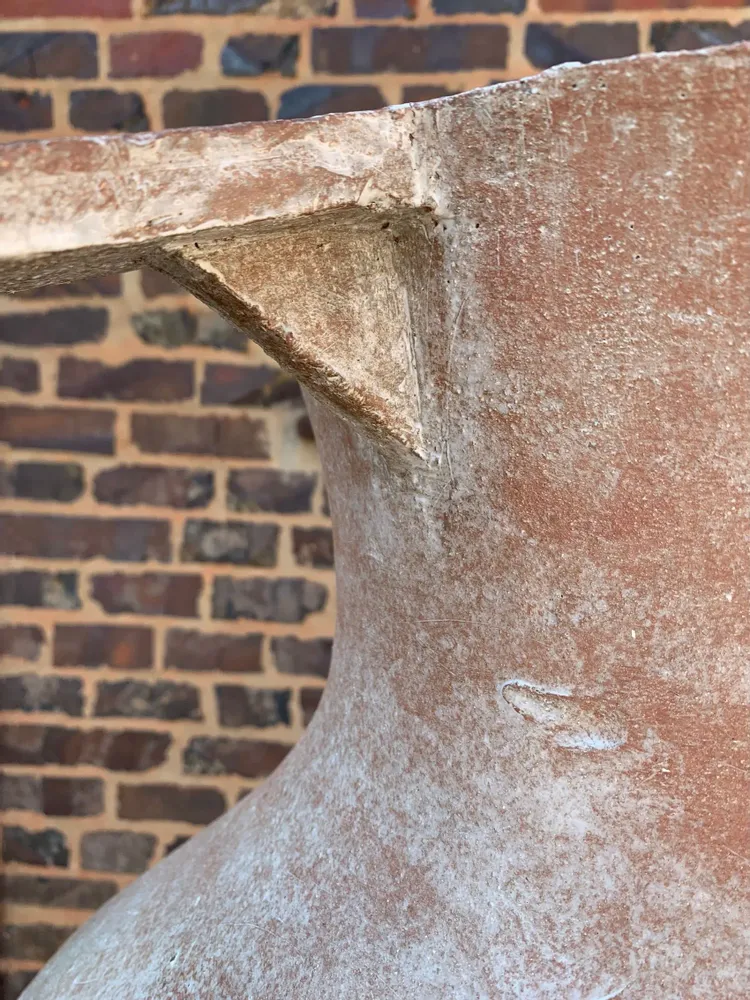 Ornaments - Monumental Amphora I — Patinated Red Clay - CERAMIC FACTORY
