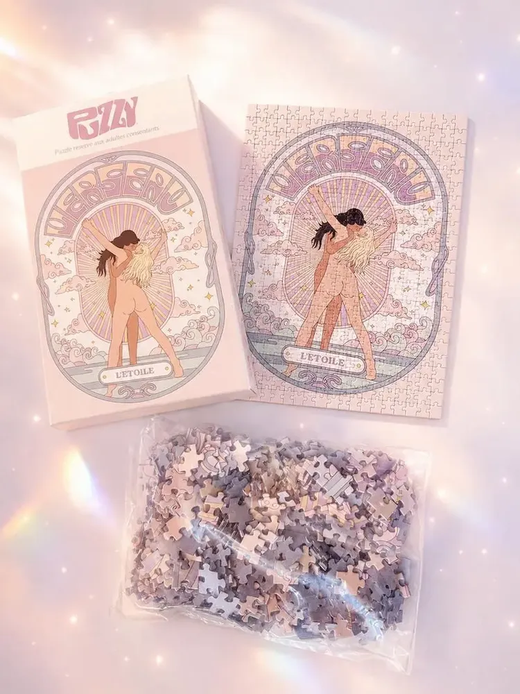 Objets design - Puzzle astrologie et érotique pour adultes consentants - PUZZY