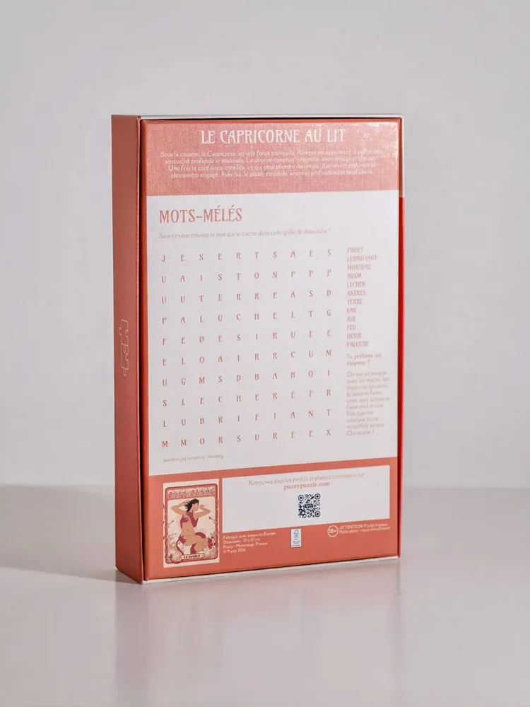 Objets design - Puzzle astrologie et érotique pour adultes consentants - PUZZY