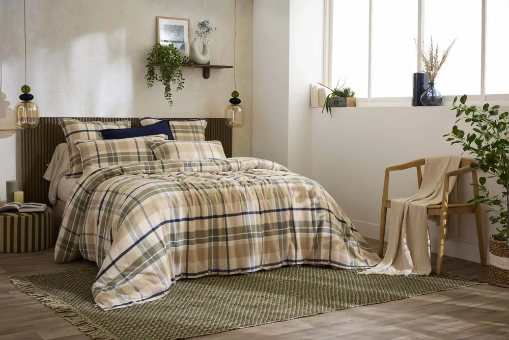 Bed linens - All in bed! The fall-winter collection will make you love winter! - L'EFFET PAPILLON