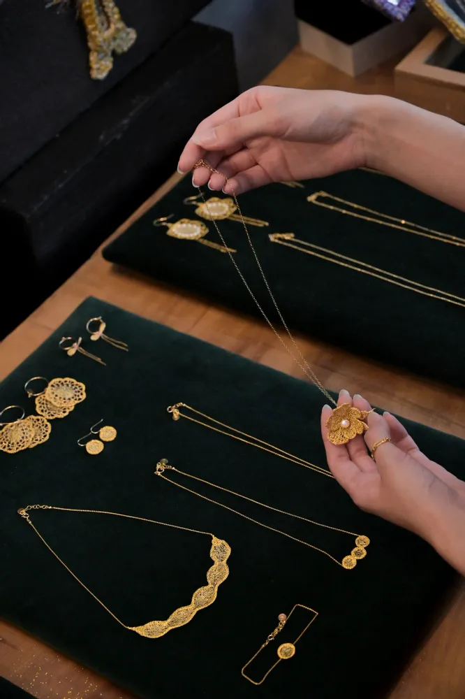 Bijoux - Collection Feuille d'or - MAISON TAMBOUR