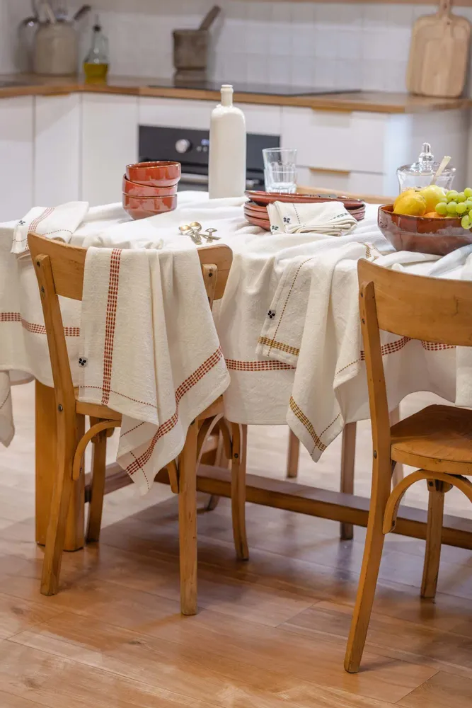Table linen - At the table! Linen for holidays and more! - L'EFFET PAPILLON