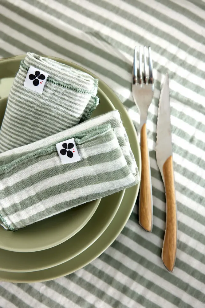 Table linen - At the table! Linen for holidays and more! - L'EFFET PAPILLON