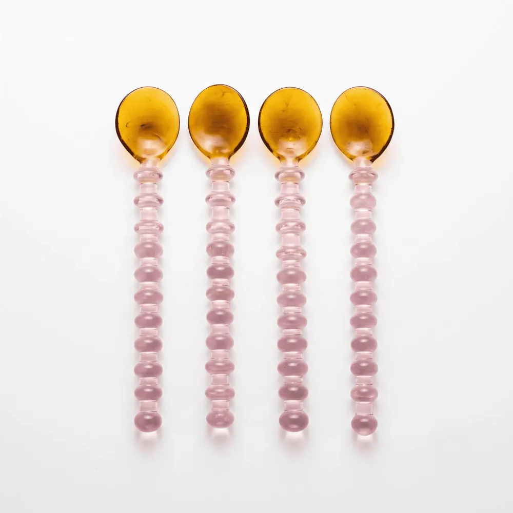 Glass - Glass Spoon | Hand-Blown Borosilicate Glass - CASA AMAROSA