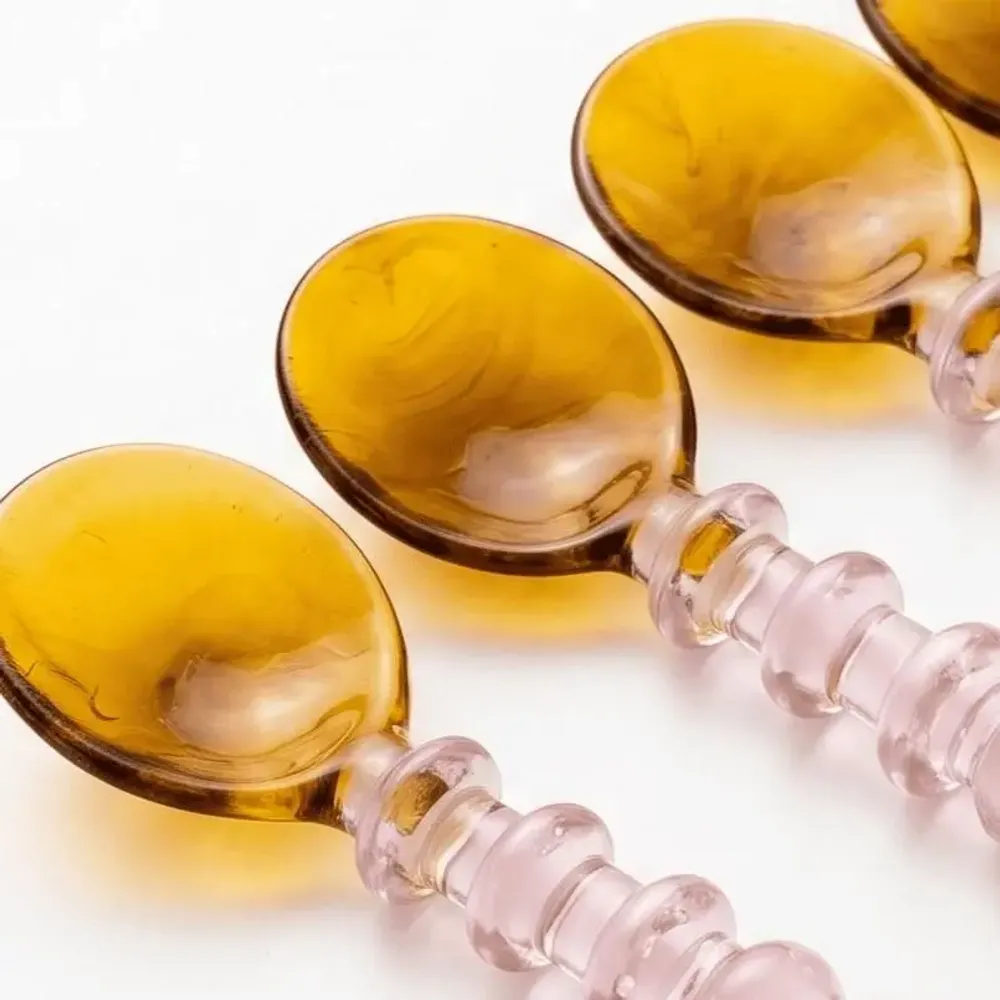Glass - Glass Spoon | Hand-Blown Borosilicate Glass - CASA AMAROSA