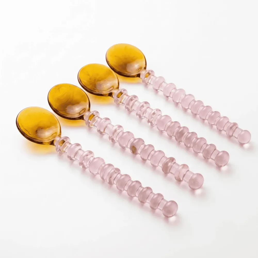 Glass - Glass Spoon | Hand-Blown Borosilicate Glass - CASA AMAROSA