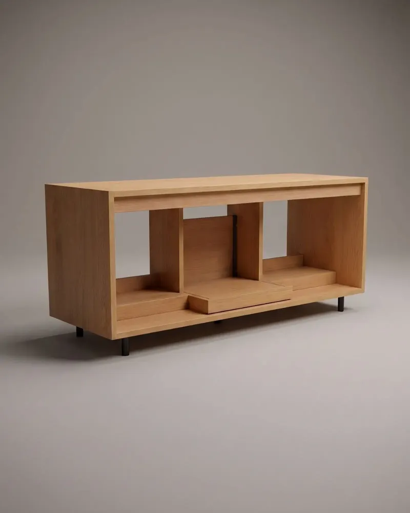 Sideboards - Bloom Console — Modular Vinyl Record & Hi-Fi Console - GROOVALY