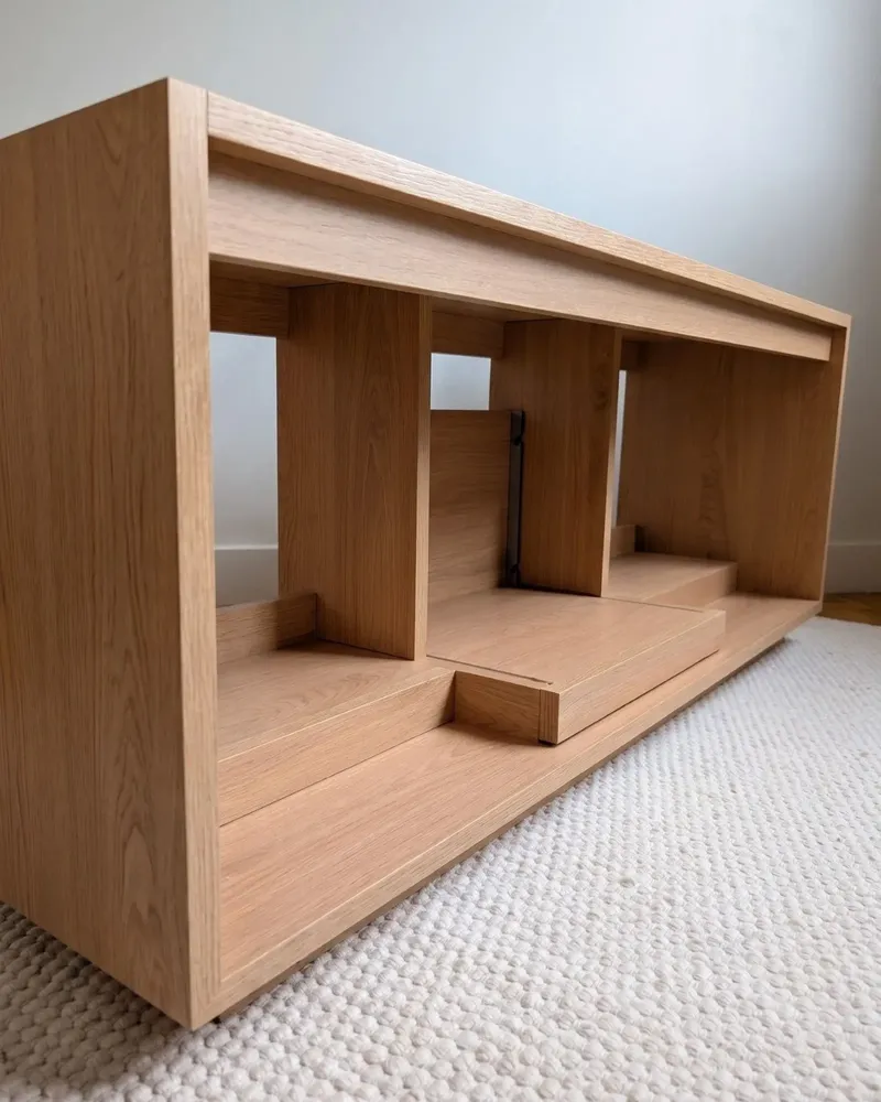 Sideboards - Bloom Console — Modular Vinyl Record & Hi-Fi Console - GROOVALY