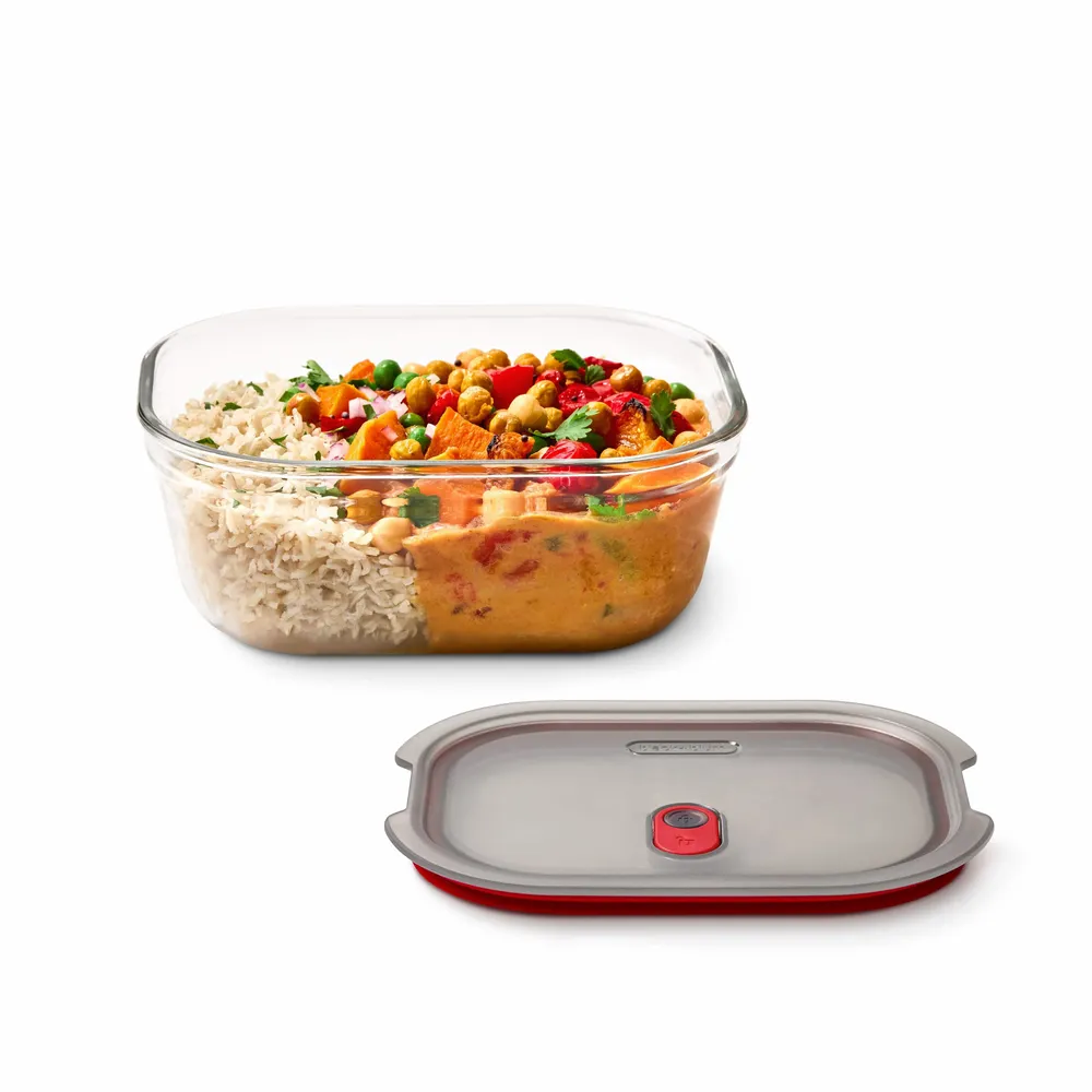 Food storage - BLACK+BLUM Stack + Nest Glass Food Storage Container 380|600|900|1.2L - BLACK+BLUM EUROPE