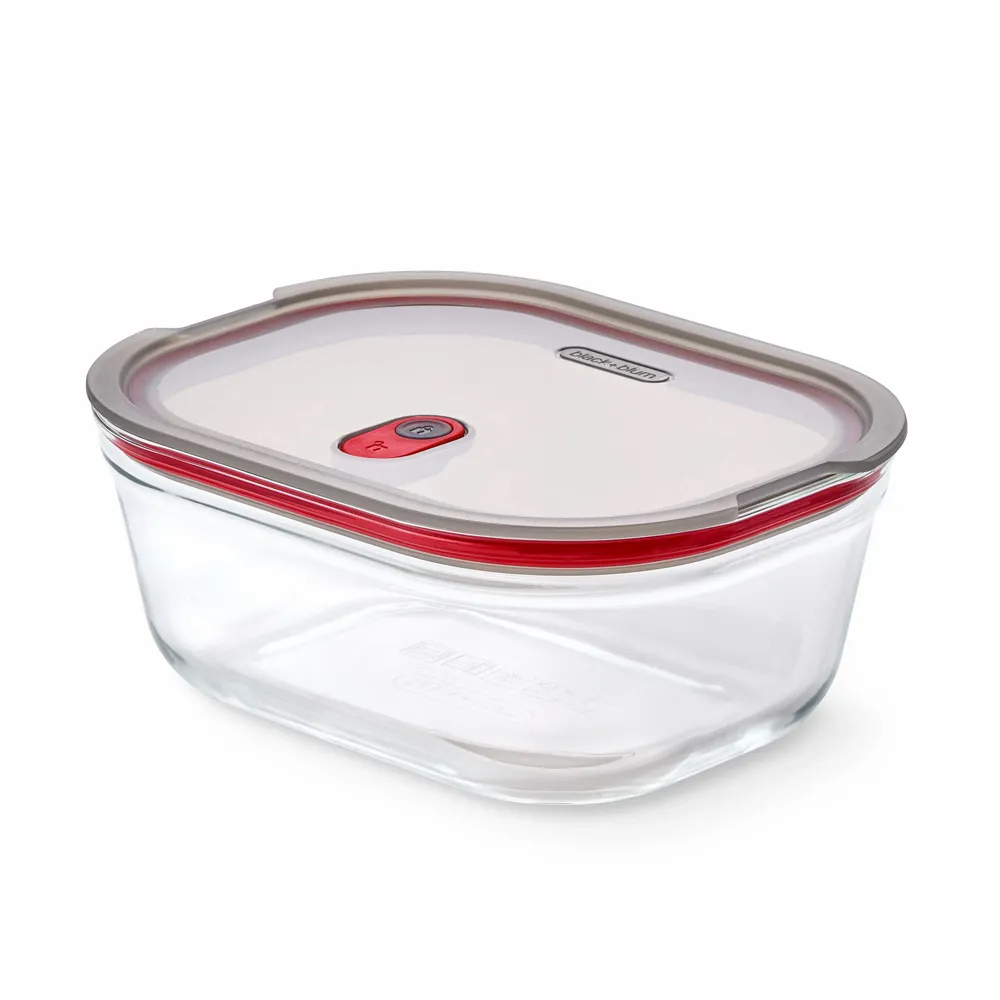 Food storage - BLACK+BLUM Stack + Nest Glass Food Storage Container 380|600|900|1.2L - BLACK+BLUM EUROPE