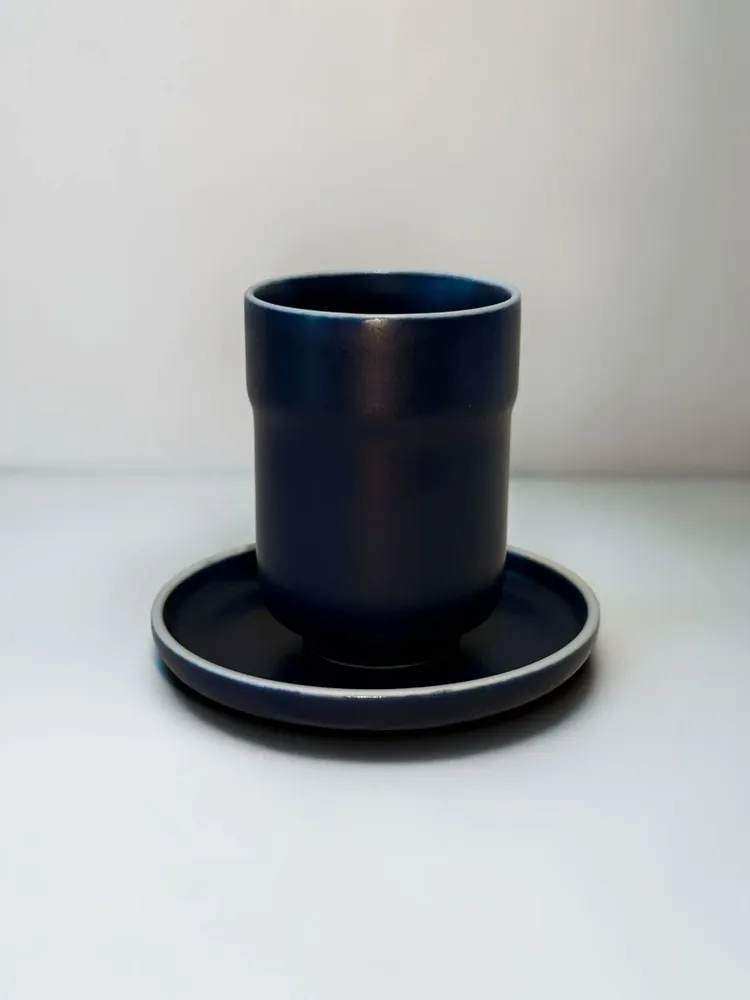 Mugs - Arita Porcelain Yunomi Cup (Matte) – Ruri Collection - JOHN MAC CERAMICS