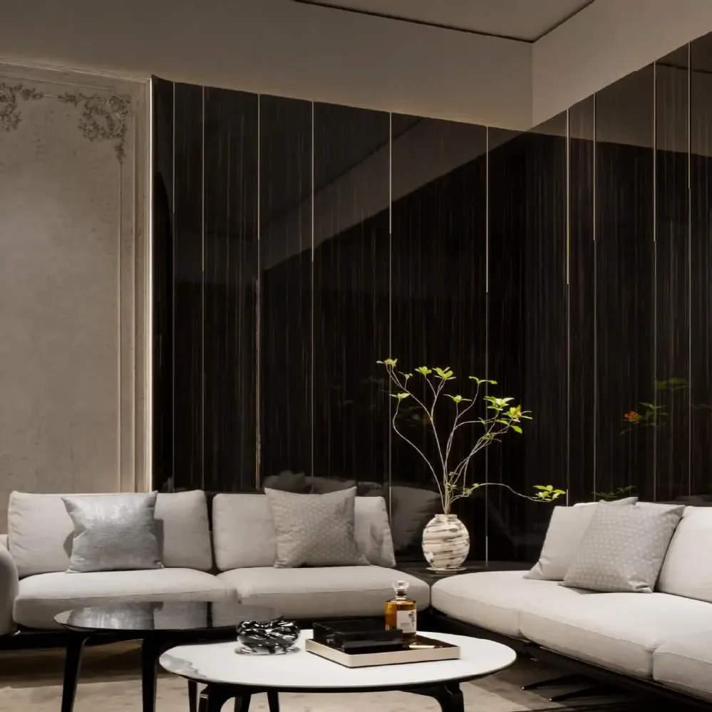 Ensembles muraux - Système de panneaux muraux à effet pluie - M77