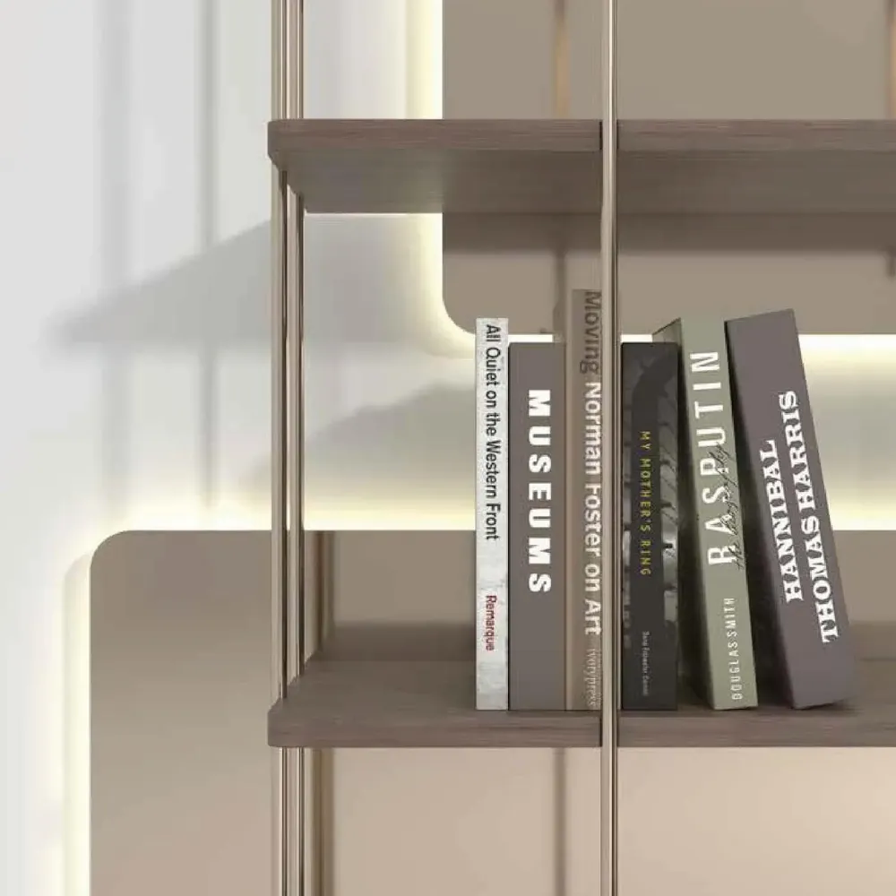 Shelves - FlutedRain Display Cabinet Series - M77