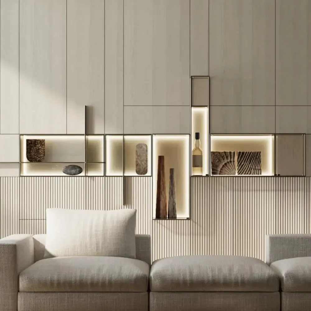Etagères - Série de meubles décoratifs Cube - M77
