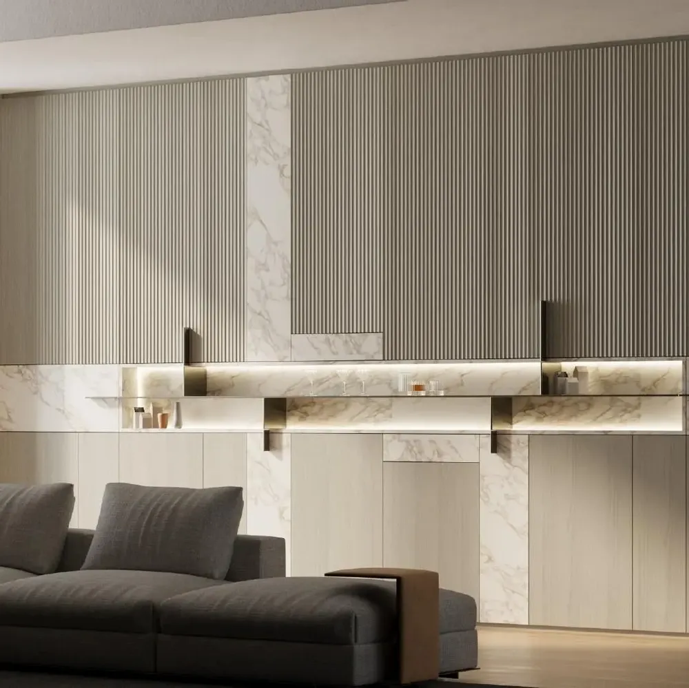 Etagères - Série de meubles décoratifs Cube - M77