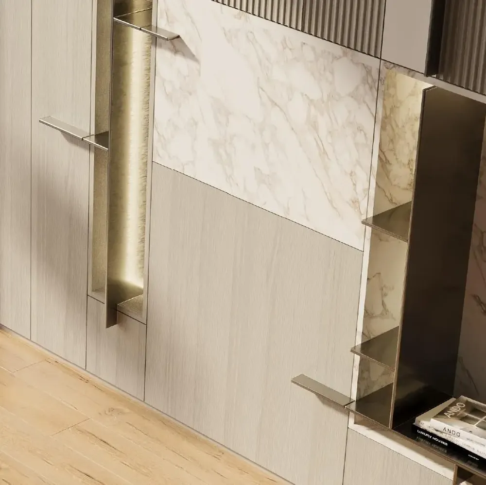 Etagères - Série de meubles décoratifs Cube - M77