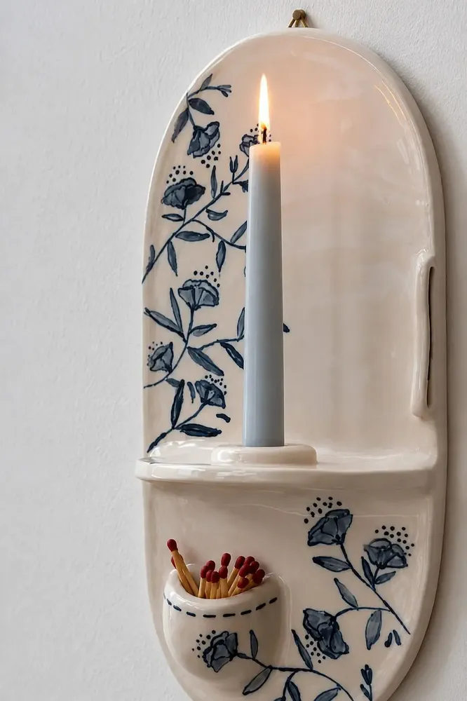 Decorative objects - Wall candle holder - Shokoufeh Nil - DASTHAA