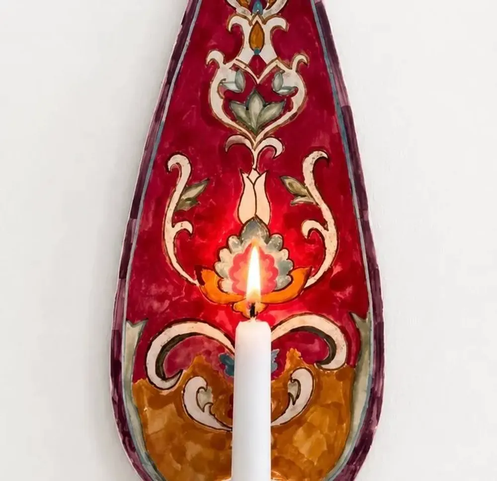 Decorative objects - Cypress wall candle holder - DASTHAA