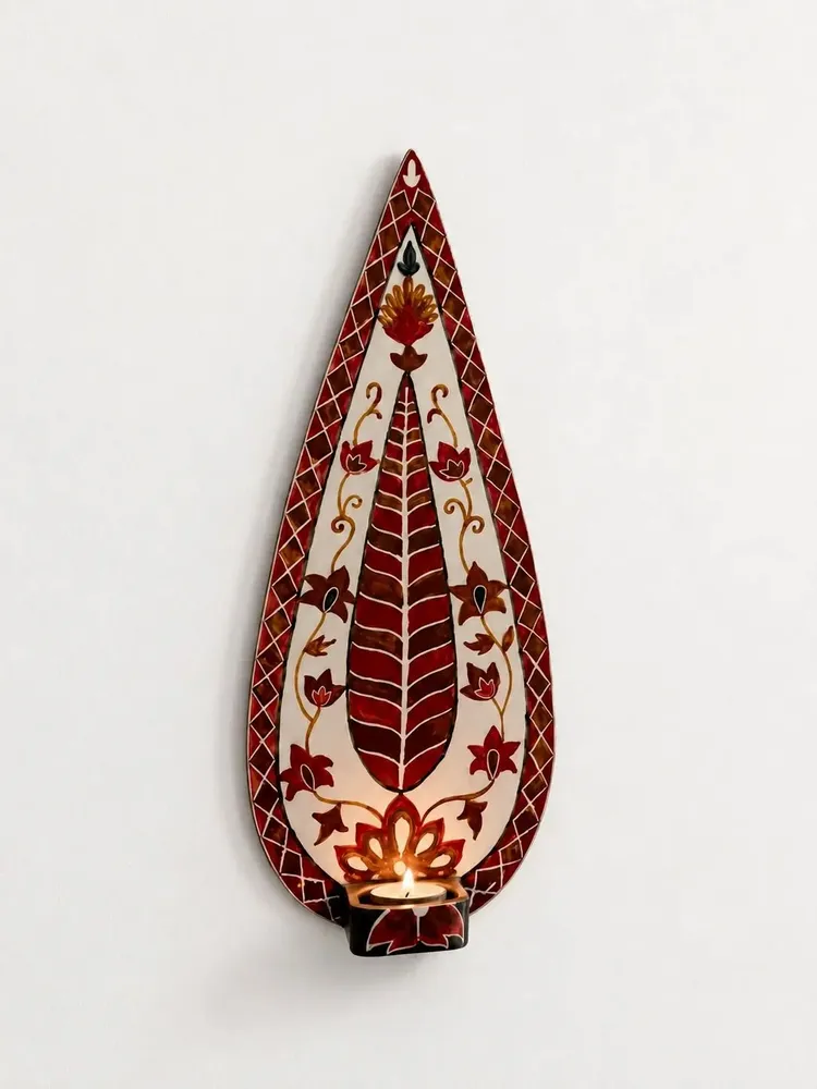 Decorative objects - Cypress wall candle holder - DASTHAA